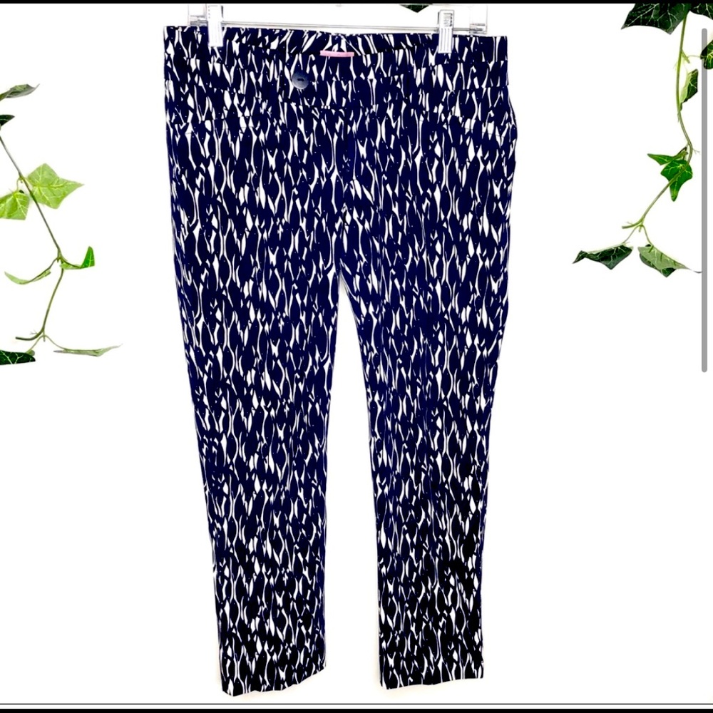 Lilly Pulitzer New School Bright Navy Luxury Capri